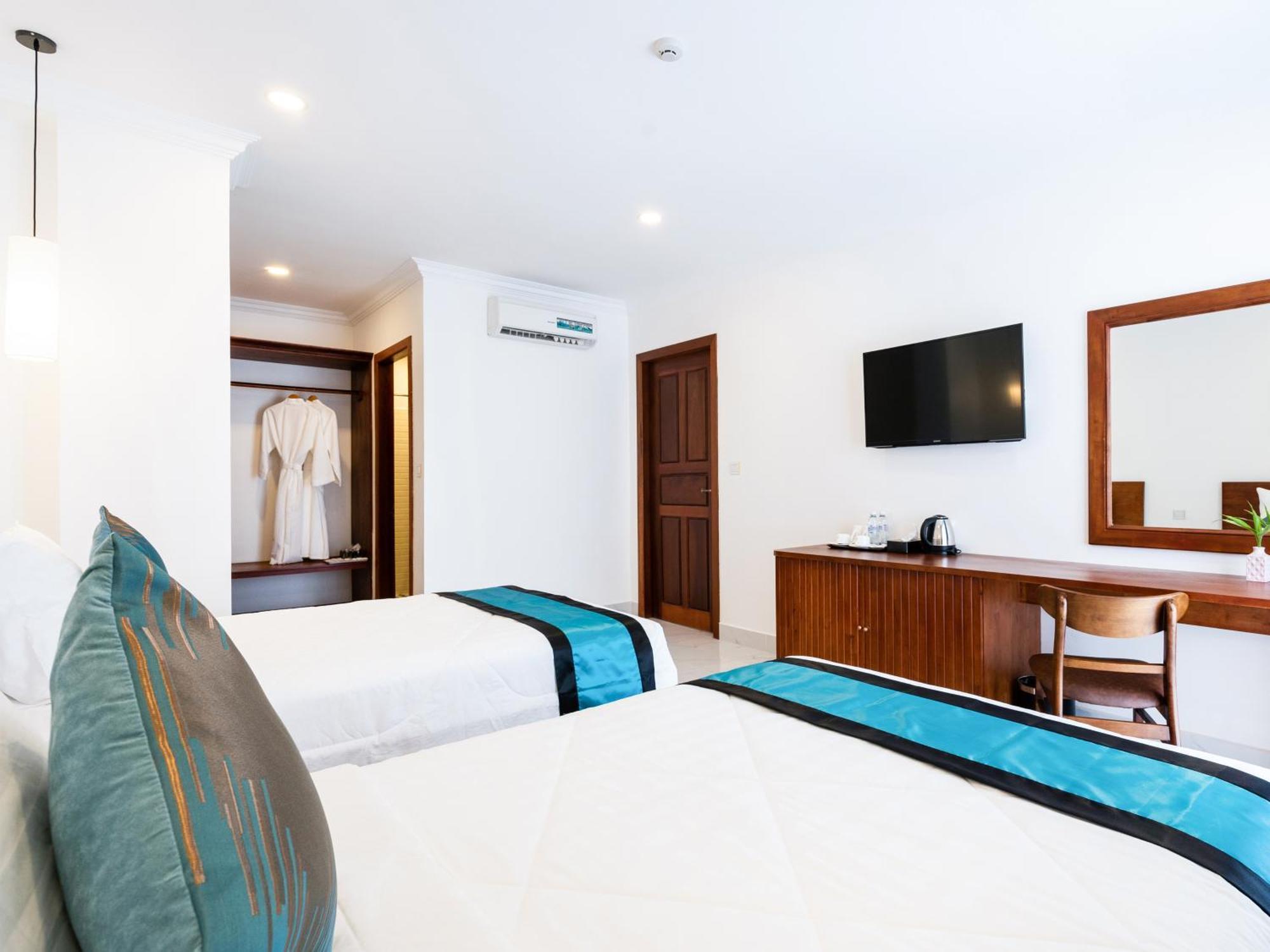 Le Kree Downtown Hotel Phnompen Kültér fotó