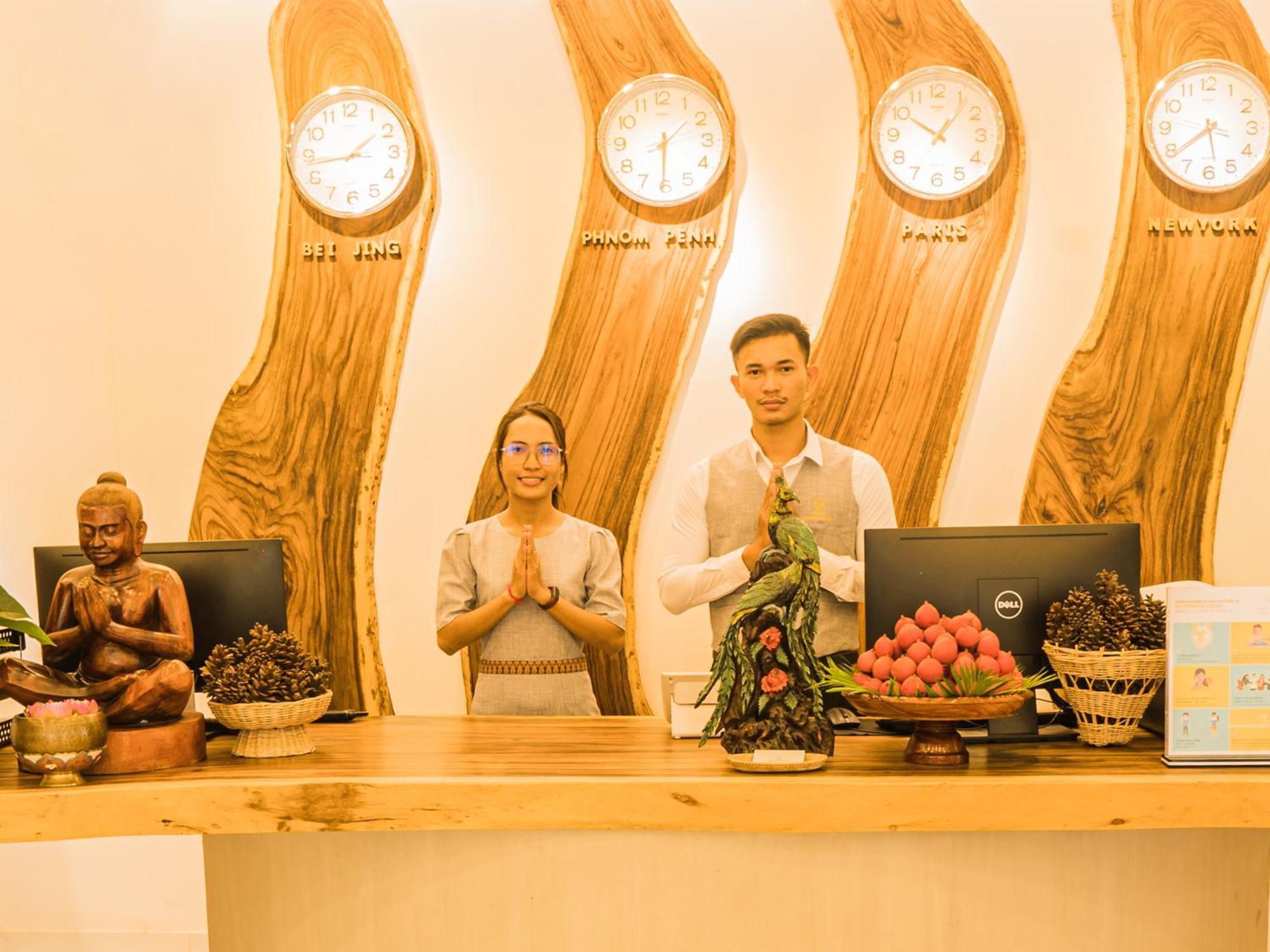 Le Kree Downtown Hotel Phnompen Kültér fotó