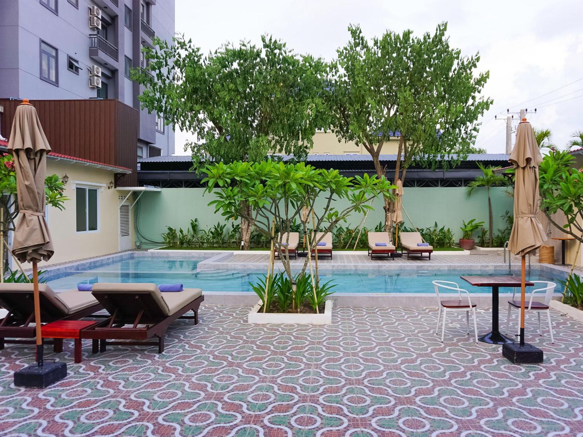 Le Kree Downtown Hotel Phnompen Kültér fotó