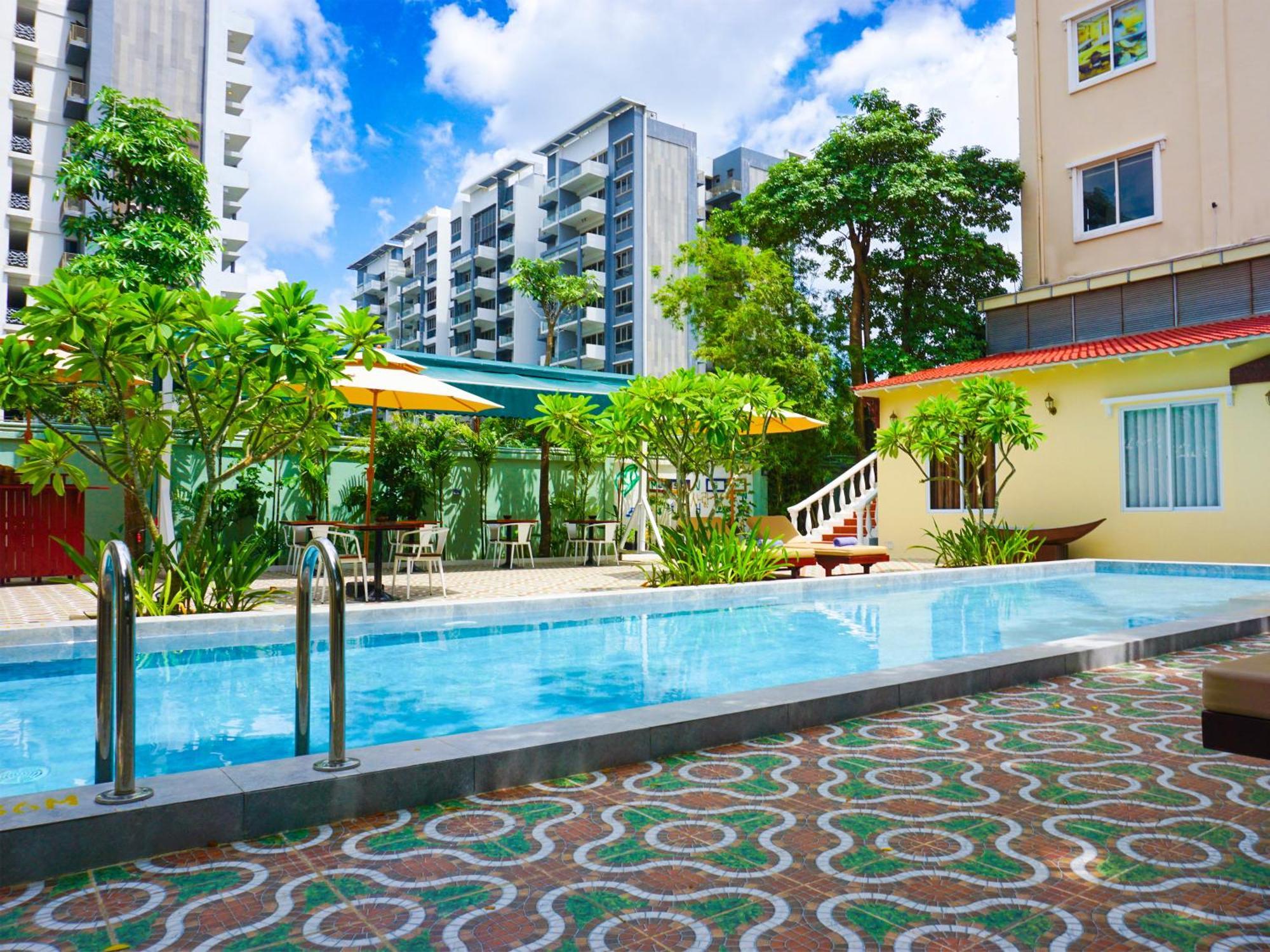 Le Kree Downtown Hotel Phnompen Kültér fotó